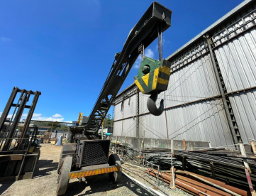 Foto: guindaste industrial a diesel 5 toneladas / 10 ton