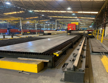 Foto: CORTE A LASER - CO2 KOIKE - LS-A-0340 - 4.000W - MESA 3.500 x 18.000 MM