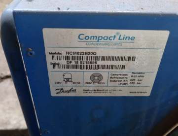 Foto: UNIDADE CONDENSADORA - DANFOSS - HCM022B20Q