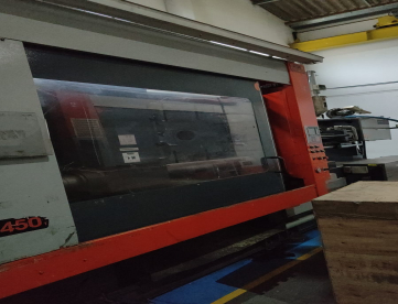 Foto: INJETORA DE PLÁSTICOS - SANDRETTO - LÓGICA 2800/450 ANO 2010