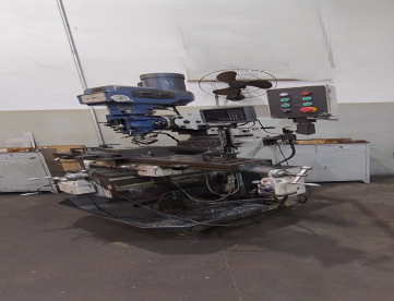 Foto: FRESADORA FERRAMENTEIRA - CLEVER - 4VS - ISO 40 - 830 x 380 x 370 MM