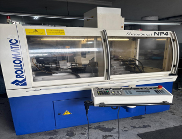 Foto: RETÍFICA CILINDRICA CNC  4 EIXOS  ROLLOMATIC  MODELO NP4  ANO 2009  ALTA PRODUÇAO DE BLANKS DE METAL DURO