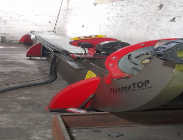 MÁQUINA DE CORTE PLASMA CNC (P/ TUBOS) - PLASMA TOP - ANO 2022