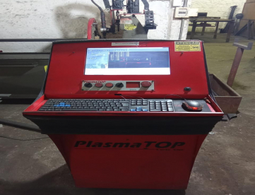 Foto: MÁQUINA DE CORTE PLASMA CNC (P/ TUBOS) - PLASMA TOP - ANO 2022