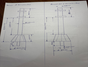 Foto: BRAÇO ARTICULADO - ALTURA 4.320 MTS - ALCANÇE 4,00 MTS - CAPACIDADE 3000 TONELADAS
