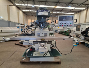 Foto: FRESADORA FERRAMENTEIRA - CLEVER - ISO 40 - MÁQUINA ZERO COM GARANTIA 3 MESES