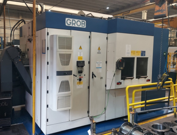 Foto: CENTRO DE USINAGEM HORIZONTAL - 5 EIXOS SIMULTÂNEOS - GROB G550 - ANO 2013 - 800 x 1020 x 970 MM
