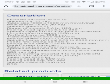Foto: MANDRILHADORA CONVENCIONAL - KEARNS RICHARDS - FUSO 75 - 1250MM X 1000MM X 1000MM