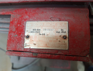 Foto: Compressor Wayne W 96011 H - 15 CV - 220/380 V - 430 litros.