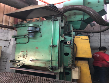 Foto: MAQUINA JATEADORA DE GRANALHA - TIPO GANCHEIRA 500KG REFORMADA 2021