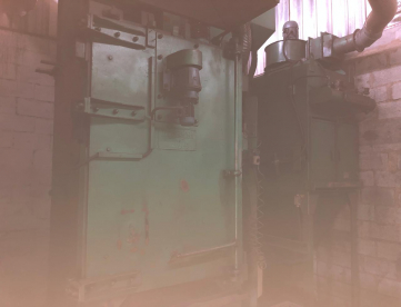 Foto: MAQUINA JATEADORA DE GRANALHA - TIPO GANCHEIRA 500KG REFORMADA 2021