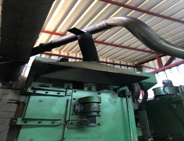 Foto: MAQUINA JATEADORA DE GRANALHA - TIPO GANCHEIRA 500KG REFORMADA 2021