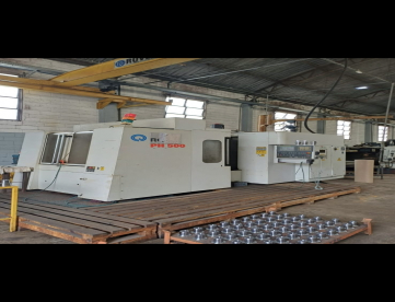 Foto: CENTRO DE USINAGEM HORIZONTAL - DUPLO PALLET - ROMI - PH500 - ANO 2011 - CURSOS 700 x 650 x 650 MM