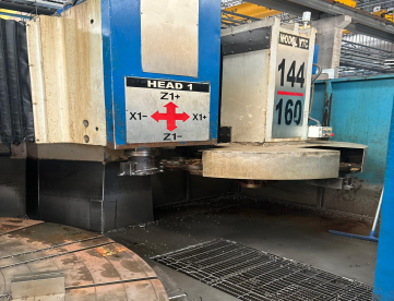 Foto: TORNO VERTICAL CNC DE GRANDE PORTE -PHOEMIX VTC 144/160  -PLACA DE 4 MTS ,DUAS TORRES,  DOIS MAGAZINES ANO 2008