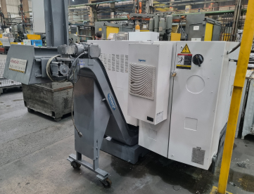 Foto: CENTRO DE TORNEAMENTO HYUNDAI - SKT 160C - 285 X 300MM - SIEMENS - CONTRA PONTO - ANO 2010