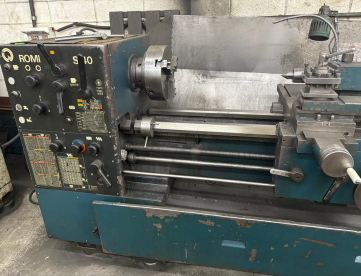 Foto: TORNO MECÃNICO ROMI MODELO S40 BARRAMENTO 1500 X 500 MM