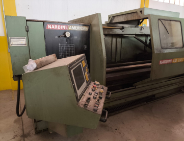 TORNO CNC NARDINI AMERICA AM500T - 1000MM X 2500MM - ARVORE DE 12"