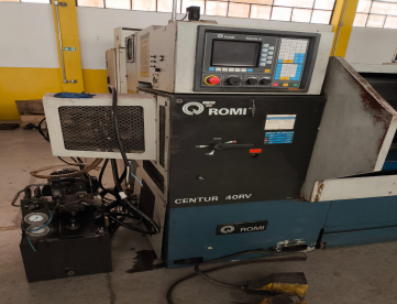 Foto: TORNO CNC ROMI CENTUR 40RV - 580MM X 1500MM - MACH 8