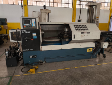 TORNO CNC ROMI CENTUR 40RV - 580MM X 1500MM - MACH 8