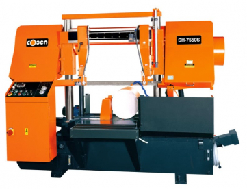 SERRA DE FITA - SEMI AUTOMÁTICA - COSEN - SH-7550S - DUPLA COLUNA