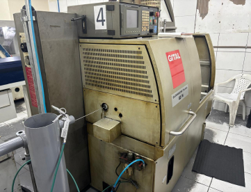 Foto: TORNO CNC CABEÇOTE MÓVEL - GILDEMEISTER - GD16 - PASSAGEM 16 MM - ANO 2000