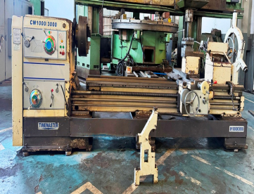 TORNO MECÂNICO TIMEMASTER CW 1000MM X 3000MM - ARVORE 105MM