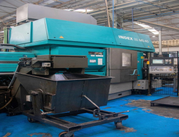 TORNO AUTOMÁTICO MULTIFUSO - INDEX - MS40 - 6 FUSOS - ANO 2013 - COM ALIMENTADOR DE BARRAS