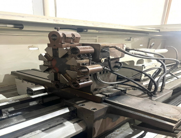 Foto: TORNO CNC TRAVIS TR4 -4000 X 840 MM -COMANDO FAGOR  MAQUINA MUITO CONSERVADA -ANO 2007