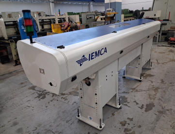 Foto: TORNO CNC AUTOMÁTICO DE CABEÇOTE MOVEL HANWHA  XD38H COM ALIMENTADOR DE BARRAS -ANO 2010