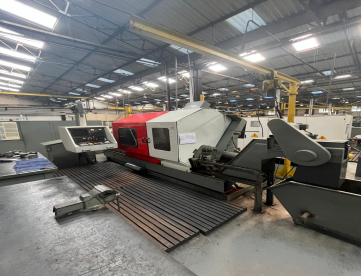 CENTRO DE TORNEAMENTO CNC - BARRAMENTO INCLINADO - TRAUB - MONFORTS