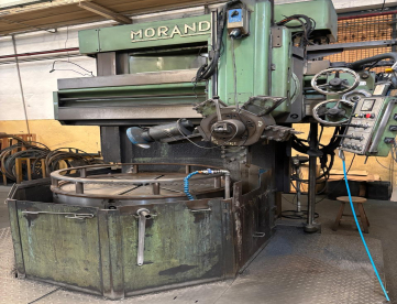 Foto: TORNO VERTICAL CNC SIEMENS  MARCA MORANDO   MODELO KL 14 -1400 X 1000                     
