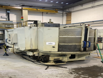Foto: CENTRO DE USINAGEM HORIZONTAL DUPLO PALLET HELLER MCA-H150 -PALLET 400 X 500 -COM DUAS BOMBAS DE ALTA PRESSAO -COMANDO  SIEMENS SYSTEM3 -ANO 1999