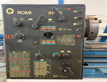 Foto: TORNO MECÂNICO ROMI IH40 - 500MM X 2000MM