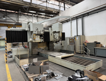 RETÍFICA PORTAL CNC - WALDRICH COBURG - 3000 x 1400 x 1200 MM - COMANDO SIEMENS