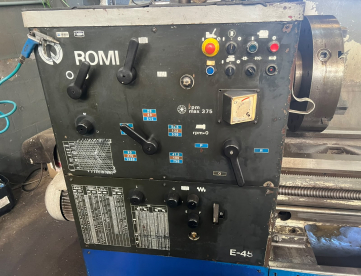 Foto: TORNO MECÂNICO ROMI E-45 - 800MM X 2000MM