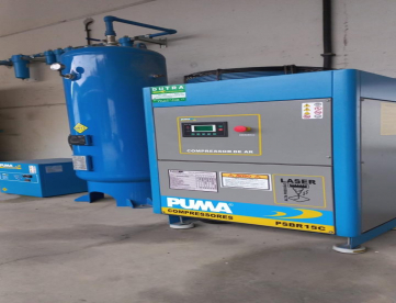 COMPRESSOR PARAFUSO - PUMA - PSBR15CE - 15CV - 14BAR - 380V