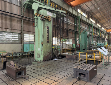 Foto: MANDRILHADORA CONVENCIONAL - MITSUBISHI - MAF 200/135 - 10.000 x 1.000 x 4.000 MM - COM MESA GIRATÓRIA
