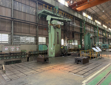 MANDRILHADORA CONVENCIONAL - MITSUBISHI - MAF 200/135 - 10.000 x 1.000 x 4.000 MM - COM MESA GIRATÓRIA
