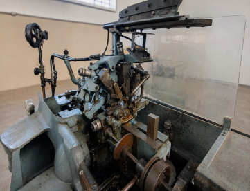 Foto: TORNO AUTOMÁTICO SUIÇO DE CABEÇOTE MÓVEL - STHROM M-125 COMPLETO