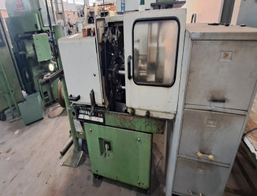 TORNO AUTOMÁTICO ERGOMAT TD36 COM CAIXA ZF + PENTEADOR DE ROSCA