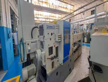 TORNO AUTOMÁTICO MULTIFUSO - WICKMAN - 1"- 6 fusos - MÁQUINA COM NR-12 COMPLETA.