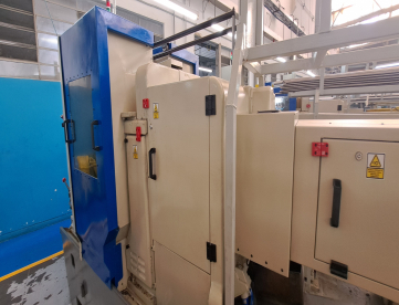 Foto: TORNO AUTOMÁTICO MULTIFUSO - WICKMAN - 1"- 6 fusos - MÁQUINA COM NR-12 COMPLETA.