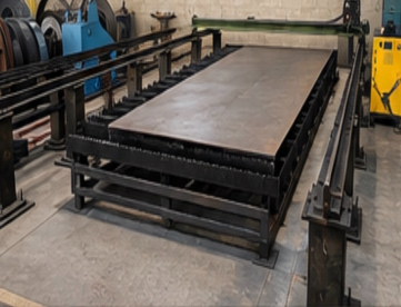 Foto: MAQUINA DE OXICORTE CNC WHIT MARTINS -MAXIMA ESPESSURA 300 MM -MESA 2,500 X 6.00O METROS -