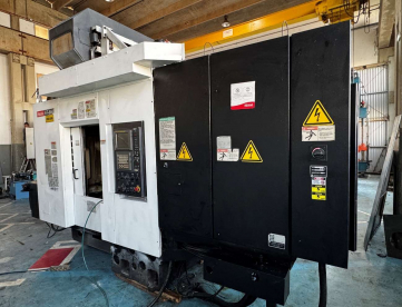Foto: CENTRO DE USINAGEM HORIZONTAL CNC DUPLO PALETE – MAZAK – FF-660 – 660 X 660 X 660 MM – 15.000 RPM – ANO 2005