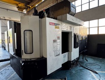 Foto: CENTRO DE USINAGEM HORIZONTAL CNC DUPLO PALETE – MAZAK – FF-660 – 660 X 660 X 660 MM – 15.000 RPM – ANO 2005