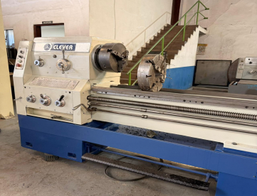 Foto: TORNO MECÂNICO CLEVER L-26160A - 660MM X 4000MM - ARVORE 104MM