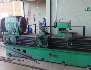 TORNO MECÂNICO ROMI PETROLEIRO MKD-HS - 800MM X 4000MM - ARVORE 12"