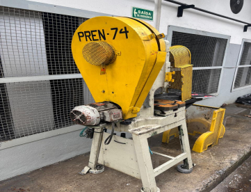PRENSA EXENTRICA  MARCA HARLO  MODELO 8  COM CARENAGEM -8 TONELADAS