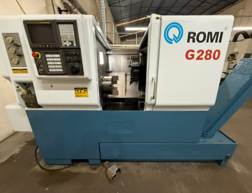 CENTRO DE TORNEAMENTO - ROMI - GL280 - ANO 2004 - COMPLETO