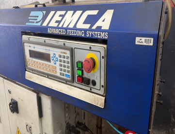 Foto: ALIMENTADOR AUTOMÁTICO DE BARRAS – IEMCA – VIP 80 – ANO 2003